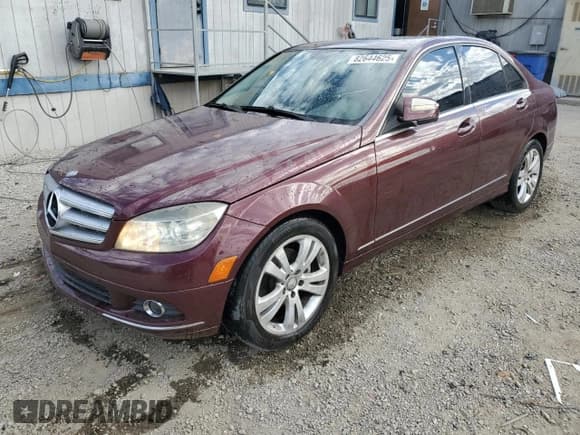 ✅ 2008 Mercedes-Benz C 300 Sport • VIN: WDDGF54X48F051971 • Lot: 82644625. Listed on Copart with 116,791 mi. Free auction sales archive from the USA and detailed vehicle history report at DreamBid. Image 1.