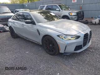 ✅ 2023 BMW M3 • VIN: WBS53AY03PFR14623 • Lot: 43169958. Listed on IAAI with 49,134 mi. Free auction sales archive from the USA and detailed vehicle history report at DreamBid. Image 1.