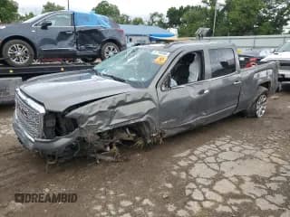 ✅ 2018 GMC Sierra 1500 Denali • VIN: 3GTU2PEC9JG256304 • Лот: 57798495. Опубликован ранее на Copart с пробегом 167 355 миль. Бесплатный доступ к архиву аукционных продаж из США и подробный отчёт об истории автомобиля на DreamBid. Изображение 1.