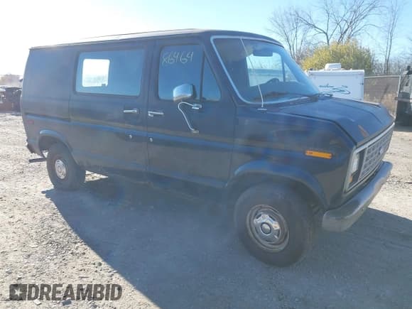 ✅ 1989 Ford Econoline Cargo • VIN: 1FTEE14Y0KHB91226 • Lot: 43686464. Wystawiony na IAAI z przebiegiem 34 555 mil. Bezpłatny archiwum sprzedaży aukcyjnych z USA i szczegółowy raport historii pojazdu na DreamBid. Zdjęcie 1.