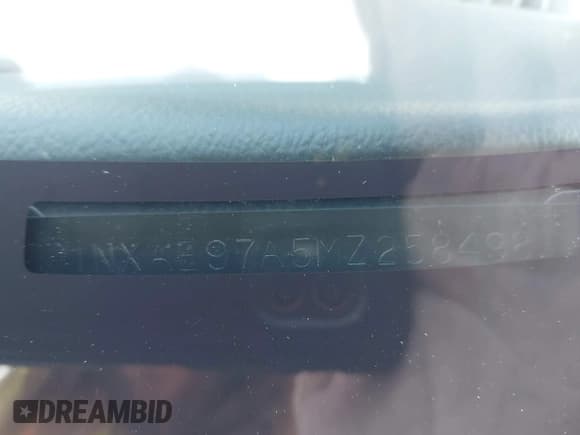 ✅ 1991 Toyota Corolla • VIN: 1NXAE97A5MZ258498 • Lot: 43140894. Wystawiony na IAAI z przebiegiem 36 297 mil. Bezpłatny archiwum sprzedaży aukcyjnych z USA i szczegółowy raport historii pojazdu na DreamBid. Zdjęcie 9.