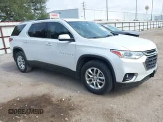 ✅ 2018 Chevrolet Traverse LT Cloth • VIN: 1GNERGKW0JJ273142 • Lot: 43513086. Listed on IAAI with 198,110 mi. Free auction sales archive from the USA and detailed vehicle history report at DreamBid. Image 1.