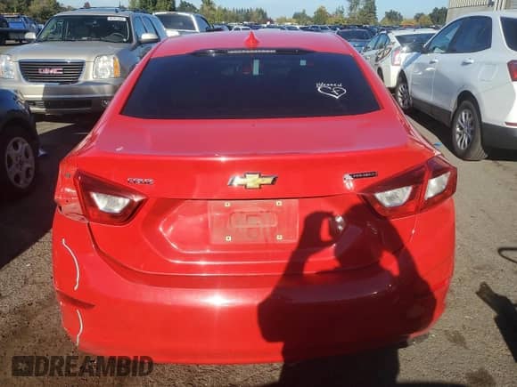 2017 Chevrolet Cruze Premier with VIN 1G1BF5SM8H7258895, listed as a Copart auction lot 86518225 with 78,845 mi miles and Salvage title. Bid and sale history available at DreamBid. Image 6.