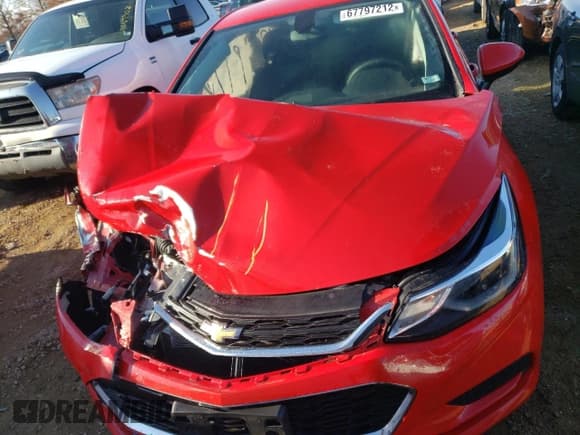 ✅ 2017 Chevrolet Cruze LT • VIN: 3G1BE6SM8HS595741 • Лот: 67797212. Опубликован ранее на Copart с пробегом Не указан. Бесплатный доступ к архиву аукционных продаж из США и подробный отчёт об истории автомобиля на DreamBid. Изображение 11.