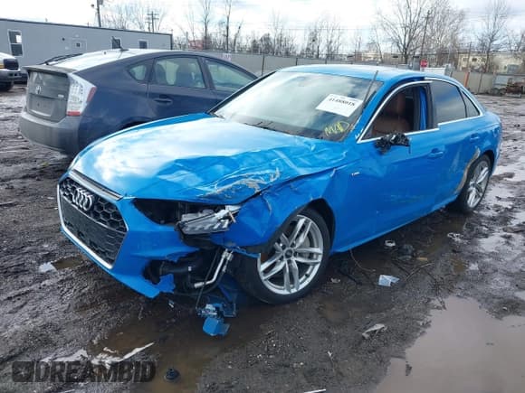 ✅ 2020 Audi A4 Premium Plus • VIN: WAUENAF48LN006740 • Lot: 41488018. Listed on IAAI with 57,012 mi. Free auction sales archive from the USA and detailed vehicle history report at DreamBid. Image 2.