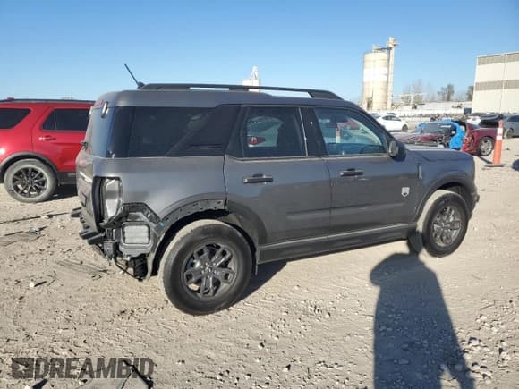 ✅ 2024 Ford Bronco Sport Big Bend • VIN: 3FMCR9B6XRRF20210 • Lot: 90308385. Listed on Copart with 12,503 mi. Free auction sales archive from the USA and detailed vehicle history report at DreamBid. Image 3.