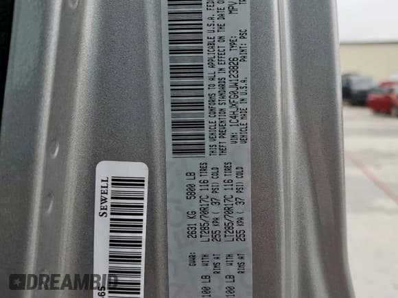 ✅ 2018 Jeep Wrangler Unlimited Rubicon • VIN: 1C4HJXFG0JW123826 • Lot: 50259345. Listed on Copart with Not provided. Free auction sales archive from the USA and detailed vehicle history report at DreamBid. Image 13.