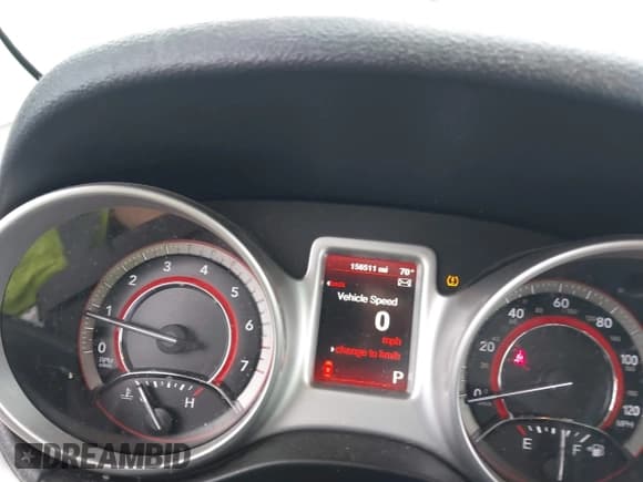 ✅ 2014 Dodge Journey SE • VIN: 3C4PDCAB6ET244461 • Lot: 43296582. Listed on IAAI with 156,511 mi. Free auction sales archive from the USA and detailed vehicle history report at DreamBid. Image 7.