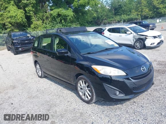 ✅ 2012 Mazda 5 Touring • VIN: JM1CW2CL5C0141423 • Lot: 42856990. Wystawiony na IAAI z przebiegiem 114 061 mil. Bezpłatny archiwum sprzedaży aukcyjnych z USA i szczegółowy raport historii pojazdu na DreamBid. Zdjęcie 1.