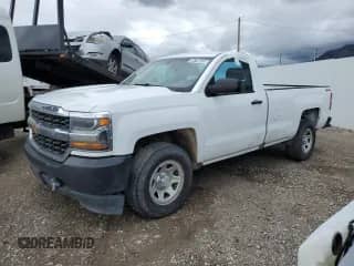 2016 Chevrolet Silverado 1500 Work Truck z VIN 1GCNKNEH0GZ352075, wystawiony jako Copart lot #55786035 z przebiegiem 201 276 mil mil oraz Czysty tytuł • Clean title. Historia ofert i sprzedaży dostępna na DreamBid. Obrazek 1.