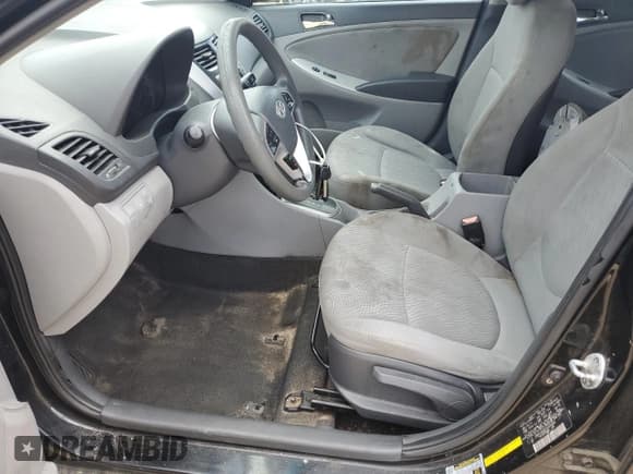 ✅ 2012 Hyundai Accent GLS • VIN: KMHCU4AE7CU059560 • Lot: 52841615. Listed on Copart with 163,979 mi. Free auction sales archive from the USA and detailed vehicle history report at DreamBid. Image 7.