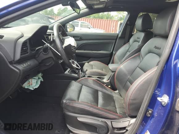 2020 Hyundai Elantra Sport с VIN KMHD04LB1LU040618, выставлен на аукционе Copart как лот 63790695 с пробегом 61 687 миль миль и Списание • Salvage title. История ставок и продаж доступна на DreamBid. Изображение 7.