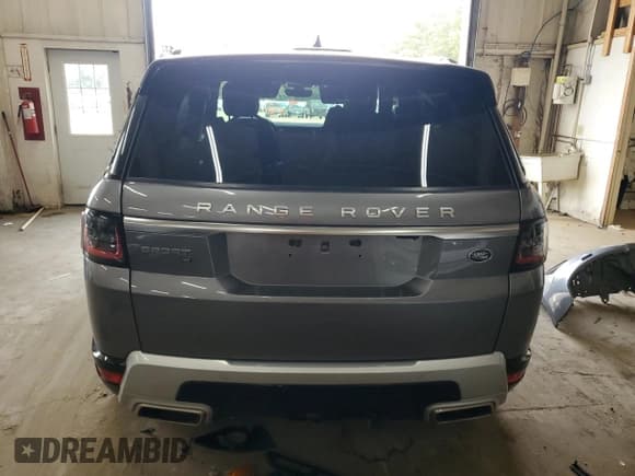 ✅ 2020 Land Rover Range Rover Sport HSE • VIN: SALWR2RK0LA706019 • Lot: 72045965. Listed on Copart with 58,449 mi. Free auction sales archive from the USA and detailed vehicle history report at DreamBid. Image 6.