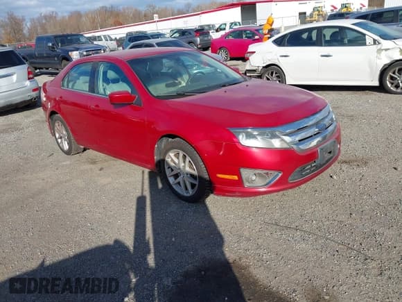 ✅ 2010 Ford Fusion SEL • VIN: 3FAHP0JA0AR208988 • Lot: 43713034. Listed on IAAI with 216,831 mi. Free auction sales archive from the USA and detailed vehicle history report at DreamBid. Image 1.