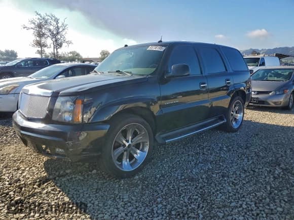 ✅ 2004 Cadillac Escalade • VIN: 1GYEK63N14R291016 • Lot: 93738195. Listed on Copart with 182,974 mi. Free auction sales archive from the USA and detailed vehicle history report at DreamBid. Image 1.