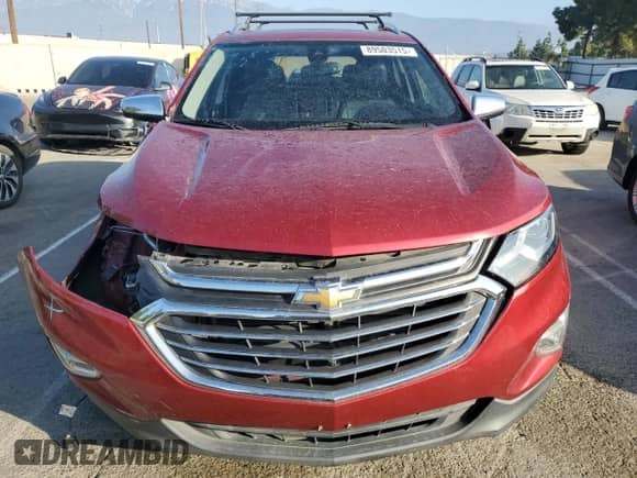 2018 Chevrolet Equinox Premier z VIN 3GNAXMEV6JS578214, wystawiony jako Copart lot #89503515 z przebiegiem 48 021 mil mil oraz Szkoda całkowita • Salvage title. Historia ofert i sprzedaży dostępna na DreamBid. Obrazek 5.