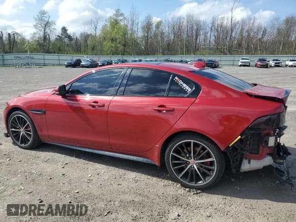 ✅ 2018 Jaguar XE S • VIN: SAJAM4FVXJCP41115 • Lot: 55091015. Listed on Copart with 46,458 mi. Free auction sales archive from the USA and detailed vehicle history report at DreamBid. Image 2.