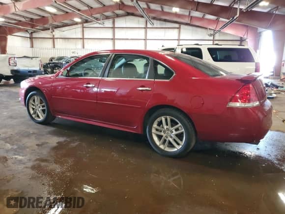 2012 Chevrolet Impala LTZ with VIN 2G1WC5E32C1274366, listed as a Copart auction lot 82264245 with Not provided miles and Clean title. Bid and sale history available at DreamBid. Image 2.