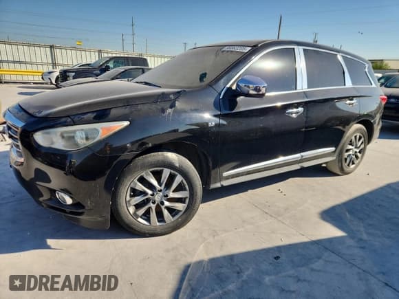 ✅ 2014 Infiniti QX60 • VIN: 5N1AL0MN8EC528145 • Lot: 86863205. Listed on Copart with 159,064 mi. Free auction sales archive from the USA and detailed vehicle history report at DreamBid. Image 1.