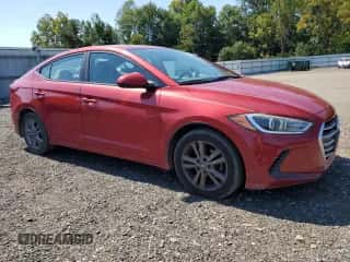 2017 Hyundai Elantra SE with VIN 5NPD84LF6HH131336, listed as a Copart auction lot 71512905 with 123,629 mi miles and Salvage title. Bid and sale history available at DreamBid. Image 4.
