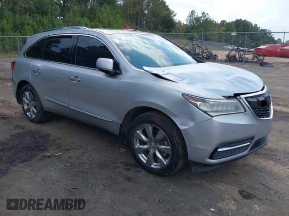 ✅ 2014 Acura MDX Advance • VIN: 5FRYD3H81EB007176 • Lot: 43277347. Listed on IAAI with 197,104 mi. Free auction sales archive from the USA and detailed vehicle history report at DreamBid. Image 1.