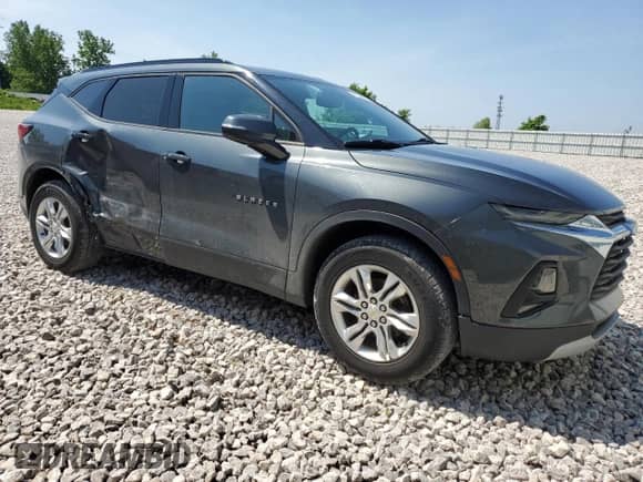 2019 Chevrolet Blazer with VIN 3GNKBBRA2KS649098, listed as a Copart auction lot 55813104 with 89,866 mi miles and . Bid and sale history available at DreamBid. Image 4.