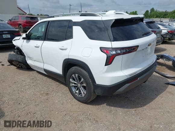 ✅ 2025 Chevrolet Equinox FWD LT • VIN: 3GNAXHEG8SL211769 • Lot: 42889253. Wystawiony na IAAI z przebiegiem 18 643 mil. Bezpłatny archiwum sprzedaży aukcyjnych z USA i szczegółowy raport historii pojazdu na DreamBid. Zdjęcie 3.