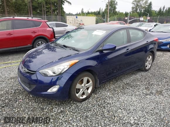 ✅ 2013 Hyundai Elantra GLS • VIN: 5NPDH4AE6DH172232 • Lot: 42624356. Listed on IAAI with 159,042 mi. Free auction sales archive from the USA and detailed vehicle history report at DreamBid. Image 2.
