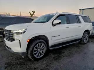 ✅ 2021 Chevrolet Suburban LT • VIN: 1GNSCCKD1MR439136 • Lot: 95218025. Listed on Copart with 124,315 mi. Free auction sales archive from the USA and detailed vehicle history report at DreamBid. Image 1.