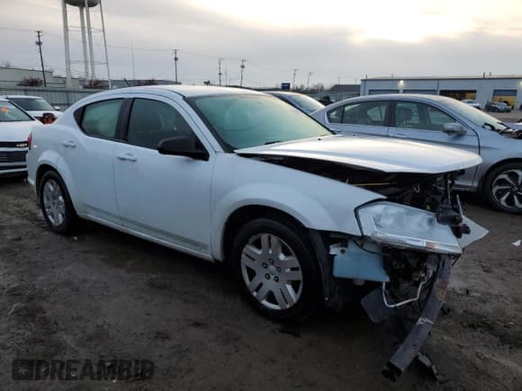 ✅ 2014 Dodge Avenger SE • VIN: 1C3CDZAB1EN148825 • Лот: 86604034. Опубликован ранее на Copart с пробегом 231 969 миль. Бесплатный доступ к архиву аукционных продаж из США и подробный отчёт об истории автомобиля на DreamBid. Изображение 4.