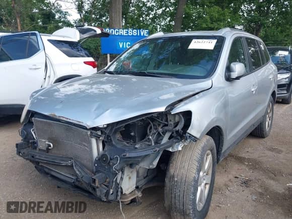 2008 Hyundai Santa Fe SE with VIN 5NMSH13E78H150214, listed as a IAAI auction lot 42622741 with 214,716 mi miles and . Bid and sale history available at DreamBid. Image 6.