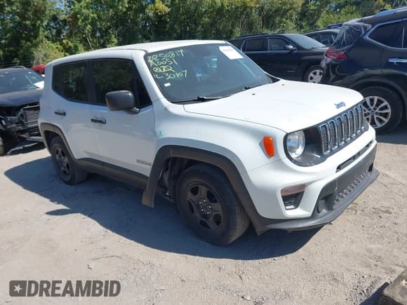 ✅ 2020 Jeep Renegade Sport • VIN: ZACNJAAB5LPL30107 • Лот: 43126115. Опубликован ранее на IAAI с пробегом Не указан. Бесплатный доступ к архиву аукционных продаж из США и подробный отчёт об истории автомобиля на DreamBid. Изображение 1.