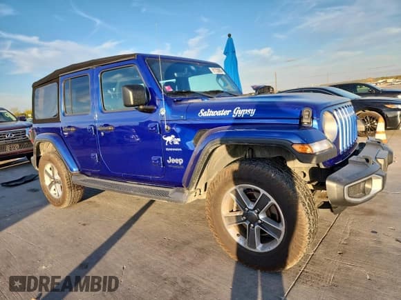 ✅ 2018 Jeep Wrangler Unlimited Sahara • VIN: 1C4HJXEG3JW315498 • Лот: 91733885. Опубликован ранее на Copart с пробегом 61 962 миль. Бесплатный доступ к архиву аукционных продаж из США и подробный отчёт об истории автомобиля на DreamBid. Изображение 4.