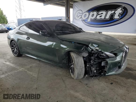 ✅ 2022 BMW 4 Series 430i • VIN: WBA53AP03NCH98007 • Lot: 54243395. Listed on Copart with 36,134 mi. Free auction sales archive from the USA and detailed vehicle history report at DreamBid. Image 4.