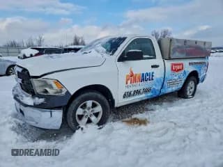 ✅ 2016 Ram 1500 Tradesman • VIN: 3C6JR6DT7GG193987 • Lot: 96098525. Wystawiony na Copart z przebiegiem 132 386 mil. Bezpłatny archiwum sprzedaży aukcyjnych z USA i szczegółowy raport historii pojazdu na DreamBid. Zdjęcie 1.