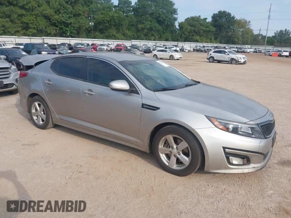 ✅ 2015 Kia Optima LX • VIN: 5XXGM4A73FG468592 • Лот: 43228992. Опубликован ранее на IAAI с пробегом 180 232 миль. Бесплатный доступ к архиву аукционных продаж из США и подробный отчёт об истории автомобиля на DreamBid. Изображение 1.