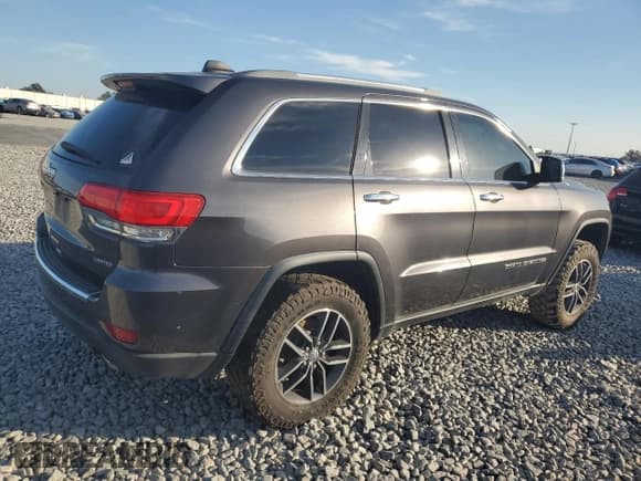 ✅ 2017 Jeep Grand Cherokee Limited • VIN: 1C4RJFBG8HC931647 • Lot: 93243985. Listed on Copart with 144,345 mi. Free auction sales archive from the USA and detailed vehicle history report at DreamBid. Image 3.