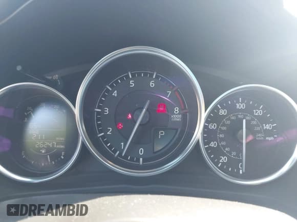 ✅ 2016 Mazda MX-5 Miata Grand Touring • VIN: JM1NDAD70G0116588 • Lot: 42380674. Listed on IAAI with 26,247 mi. Free auction sales archive from the USA and detailed vehicle history report at DreamBid. Image 7.