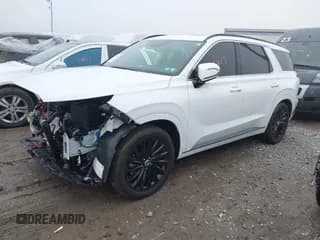 ✅ 2024 Hyundai Palisade Calligraphy • VIN: KM8R7DGE1RU735874 • Лот: 41021617. Опубликован ранее на IAAI с пробегом 6 926 миль. Бесплатный доступ к архиву аукционных продаж из США и подробный отчёт об истории автомобиля на DreamBid. Изображение 2.