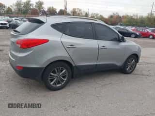 2014 Hyundai Tucson Limited with VIN KM8JU3AG2EU803572, listed as a IAAI auction lot 43608270 with 184,365 mi miles and . Bid and sale history available at DreamBid. Image 4.