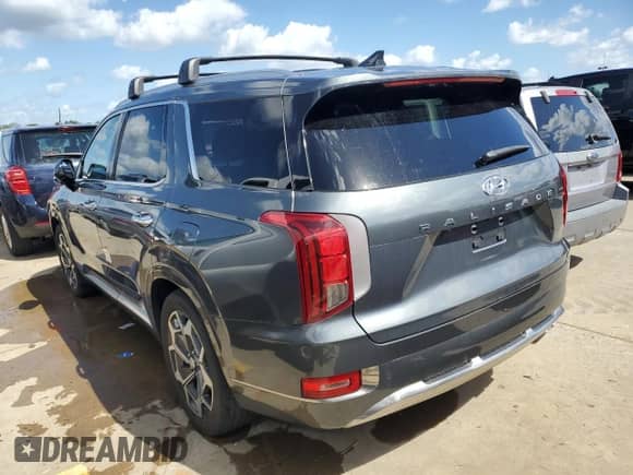 2022 Hyundai Palisade Calligraphy с VIN KM8R74HE0NU468980, выставлен на аукционе Copart как лот 73879314 с пробегом 44 598 миль миль и Списание • Salvage title. История ставок и продаж доступна на DreamBid. Изображение 2.