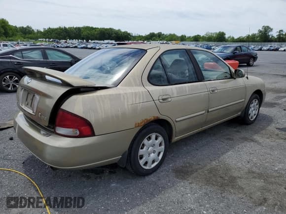 ✅ 2001 Nissan Sentra GXE • VIN: 3N1CB51D81L455322 • Лот: 57843595. Опубликован ранее на Copart с пробегом 125 258 миль. Бесплатный доступ к архиву аукционных продаж из США и подробный отчёт об истории автомобиля на DreamBid. Изображение 3.
