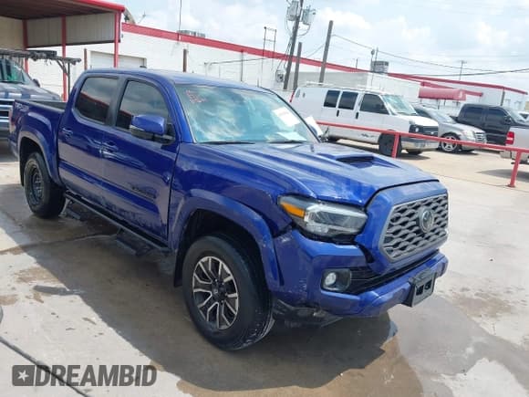 ✅ 2022 Toyota Tacoma SR • VIN: 3TMCZ5AN1NM464817 • Лот: 43035642. Опубликован ранее на IAAI с пробегом 58 752 миль. Бесплатный доступ к архиву аукционных продаж из США и подробный отчёт об истории автомобиля на DreamBid. Изображение 1.