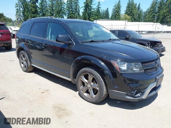 ✅ 2015 Dodge Journey Crossroad • VIN: 3C4PDDGGXFT607189 • Lot: 42475316. Listed on IAAI with 186,317 mi. Free auction sales archive from the USA and detailed vehicle history report at DreamBid. Image 1.