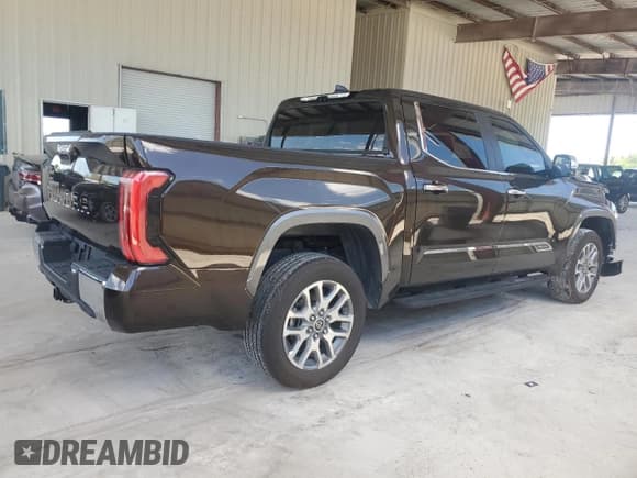 ✅ 2024 Toyota Tundra 1794 Edition • VIN: 5TFMA5DB2RX169352 • Lot: 55741995. Wystawiony na Copart z przebiegiem Nie podano. Bezpłatny archiwum sprzedaży aukcyjnych z USA i szczegółowy raport historii pojazdu na DreamBid. Zdjęcie 3.