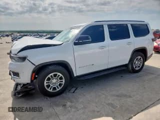 ✅ 2024 Jeep Wagoneer • VIN: 1C4SJUAP5RS142032 • Lot: 63754635. Listed on Copart with 18,079 mi. Free auction sales archive from the USA and detailed vehicle history report at DreamBid. Image 1.