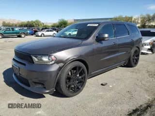 2019 Dodge Durango GT с VIN 1C4RDJDG9KC722657, выставлен на аукционе Copart как лот 66162075 с пробегом 159 562 миль миль и Списание • Salvage title. История ставок и продаж доступна на DreamBid. Изображение 1.