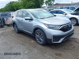 ✅ 2020 Honda CR-V Touring • VIN: 2HKRW1H9XLH408267 • Lot: 42786607. Listed on IAAI with 136,796 mi. Free auction sales archive from the USA and detailed vehicle history report at DreamBid. Image 1.