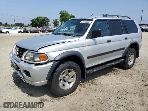 ✅ 2003 Mitsubishi Montero Sport ES • VIN: JA4LS21H93J042456 • Lot: 61086055. Listed on Copart with Not provided. Free auction sales archive from the USA and detailed vehicle history report at DreamBid. Image 1.
