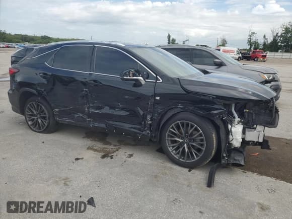 ✅ 2021 Lexus RX 350 F Sport • VIN: 2T2YZMDA8MC293186 • Lot: 61899565. Listed on Copart with 57,433 mi. Free auction sales archive from the USA and detailed vehicle history report at DreamBid. Image 4.